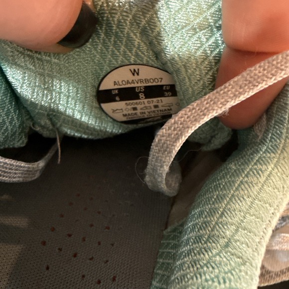 Altra Timp 3 Womens 8 Light Blue Coral Trail Running Shoes AL0A4VRB007 - Picture 8 of 8